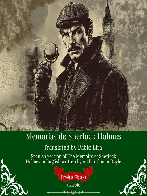 Cover image for Memorias de Sherlock Holmes | Spanish Version of the Memoirs of Sherlock Holmes